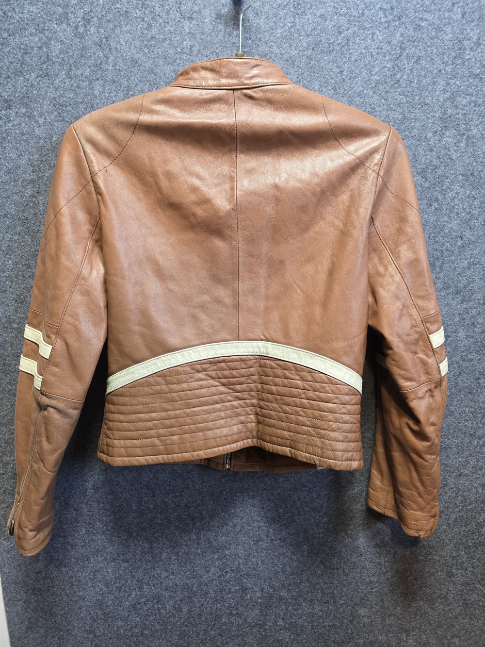 Vintage Leather Moto Jacket Small - Picture 4 of 13